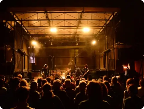 Une ambiance magique, des concerts à ciel ouvert !