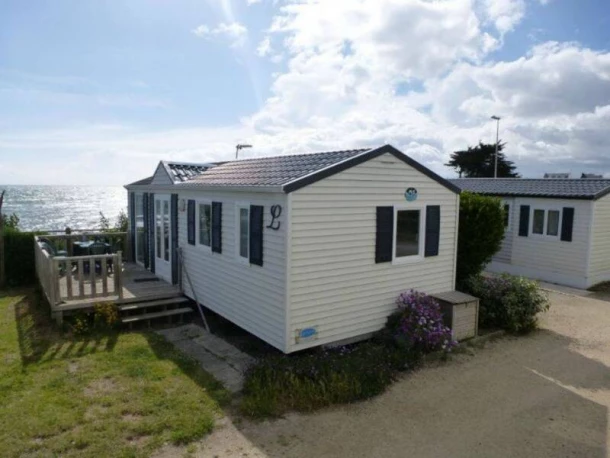 Camping Paradis La Baie de Ploemeur 3*, Camping 3* à Ploemeur (Morbihan) - Location Mobil Home pour 5 personnes - Photo N°2