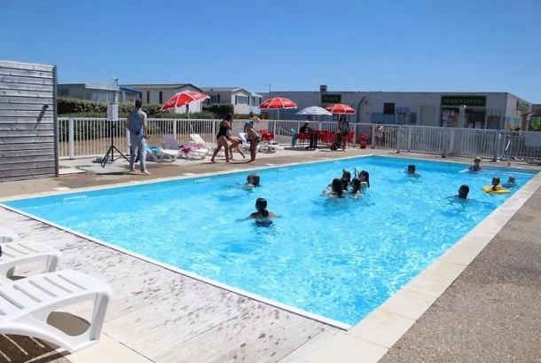 Camping Paradis La Baie de Ploemeur 3*, Camping 3* à Ploemeur (Morbihan) - Location Mobil Home pour 5 personnes - Photo N°6
