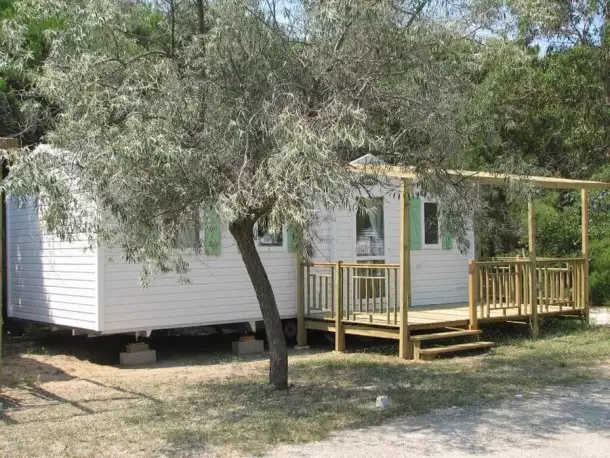 Camping Rives des Corbières 3*, Camping 3* à Leucate (Aude) - Location Mobil Home pour 6 personnes - Photo N°2