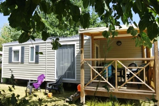 Camping Le Littoral 5* - Ze collection, Camping 5* à Argeles sur Mer (Pyrénées Orientales) - Location Mobil Home pour 5 personnes - Photo N°1