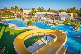 Camping Les Dunes 5* Ze collection, Camping 5* à Torreilles Plage (Pyrénées Orientales) - Location Mobil Home pour 4 personnes - Photo N°3