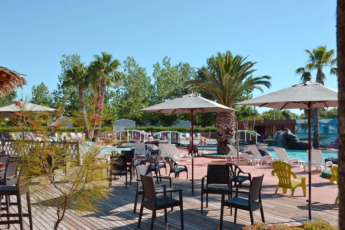 Camping Les Salisses 4* - Ze collection, Camping 4* à Vias (Hérault) - Location Mobil Home pour 5 personnes - Photo N°8