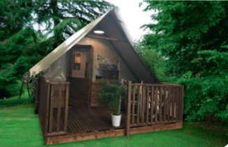 Camping l'Eden 4*, Camping 4* à La Baule Escoublac (Loire Atlantique) - Location Tente équipée pour 4 personnes - Photo N°4