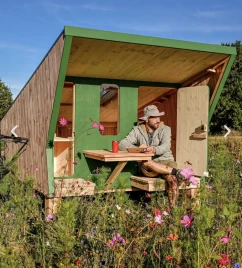 Camping La Sinope - 3*, Camping 3* à Quinéville (Manche) - Location Cabane pour 2 personnes - Photo N°3