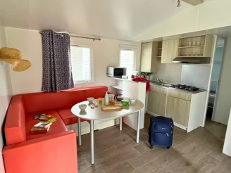 , Camping 3* à Messery (Haute Savoie) - Location Mobil Home pour 6 personnes - Photo N°3