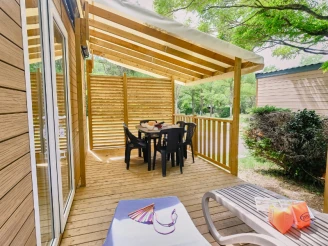 , Camping 3* à Messery (Haute Savoie) - Location Mobil Home pour 6 personnes - Photo N°3