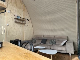 Camping Moulin de Chaules 3*, Camping 3* à Saint Constant (Cantal) - Location Cabane pour 6 personnes - Photo N°4