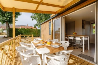 Camping Sun Océan 3*, Camping 3* à Talmont Saint Hilaire (Vendée) - Location Mobil Home pour 6 personnes - Photo N°4