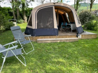 Camping Saint Martin 3*, Camping 3* à Sorèze (Tarn) - Location Tente équipée pour 4 personnes - Photo N°4