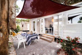 Camping Les Sables d'Or Village Club, Camping 4* à Agde (Hérault) - Location Mobil Home pour 10 personnes - Photo N°4