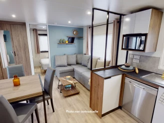 Camping Domaine de Soulac 4*, Camping 4* à Soulac sur Mer (Gironde) - Location Mobil Home pour 8 personnes - Photo N°4