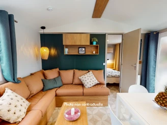 Camping La Pignade 4*, Camping 4* à Ronce les Bains (Charente Maritime) - Location Mobil Home pour 8 personnes - Photo N°4