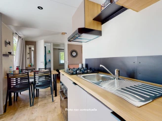 Camping - La Pointe - 4*, Camping 4* à Capbreton (Landes) - Location Mobil Home pour 4 personnes - Photo N°4