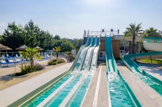 Camping Les Dunes de Contis 3*, Camping 3* à Saint Julien en Born (Landes) - Location Mobil Home pour 6 personnes - Photo N°3