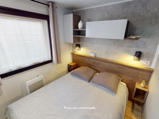 Camping Le Bois de Bayadène 4*, Camping 4* à Piriac sur Mer (Loire Atlantique) - Location Mobil Home pour 8 personnes - Photo N°3