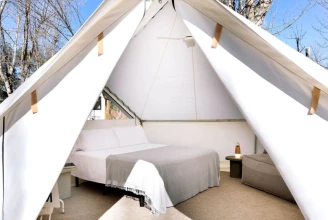 Camping WeCamp Cala Montgó, Camping 4* à L'Escala (Gérone) - Location Bungalow pour 2 personnes - Photo N°3