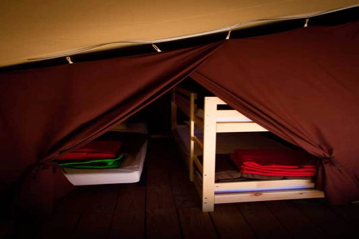 Bivouac nature , Camping 3* à Saint Jean du Gard (Gard) - Location Tente équipée pour 5 personnes - Photo N°8