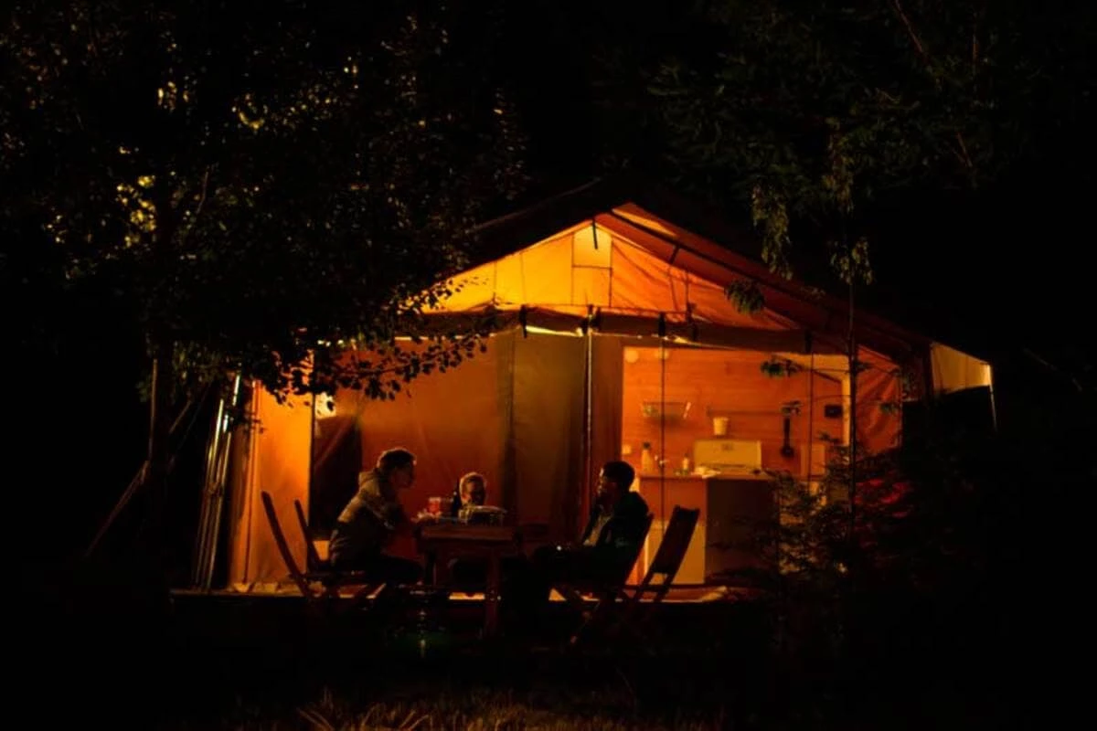 Bivouac nature , Camping 3* à Saint Jean du Gard (Gard) - Location Tente équipée pour 5 personnes - Photo N°9