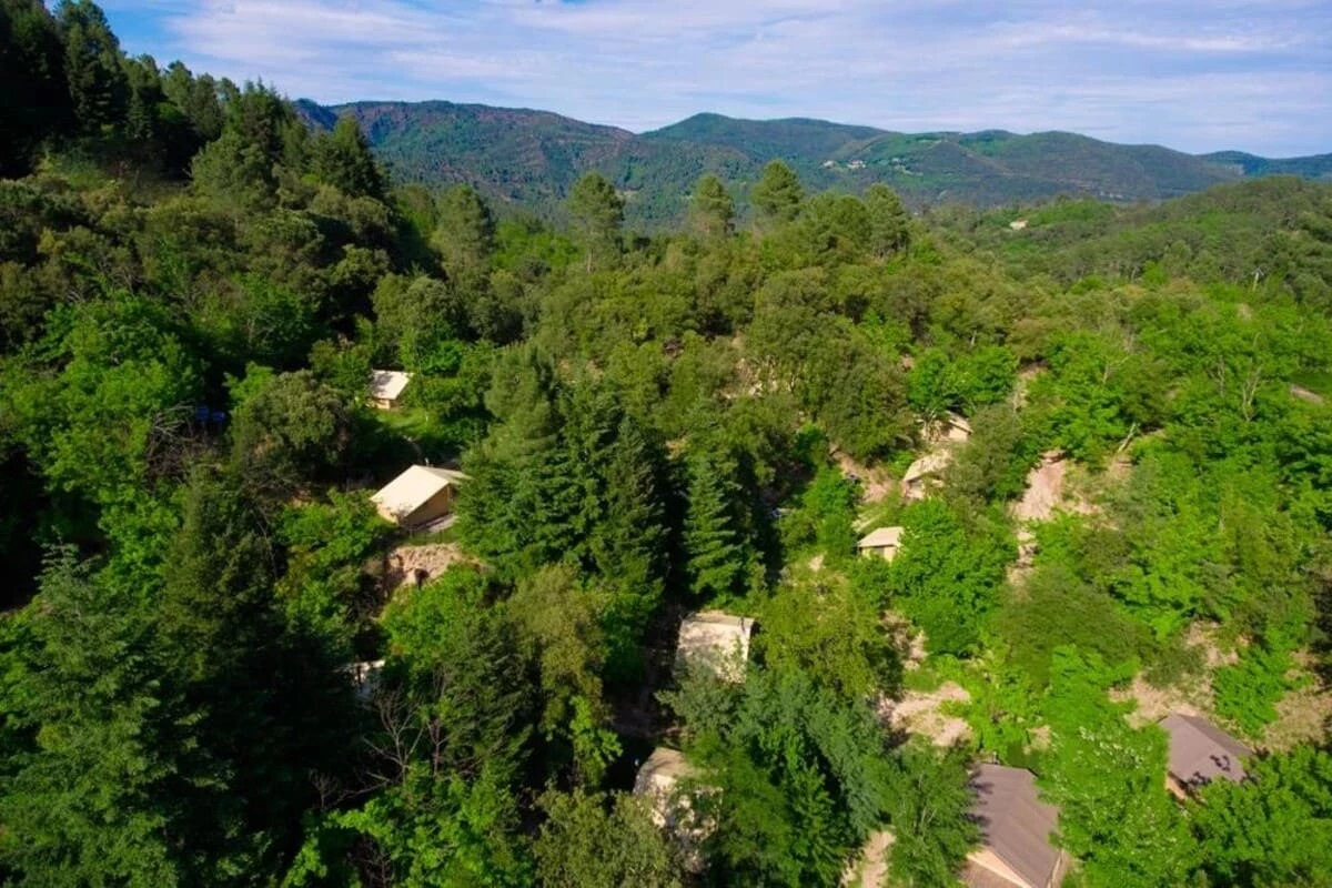 Bivouac nature , Camping 3* à Saint Jean du Gard (Gard) - Location Tente équipée pour 5 personnes - Photo N°11