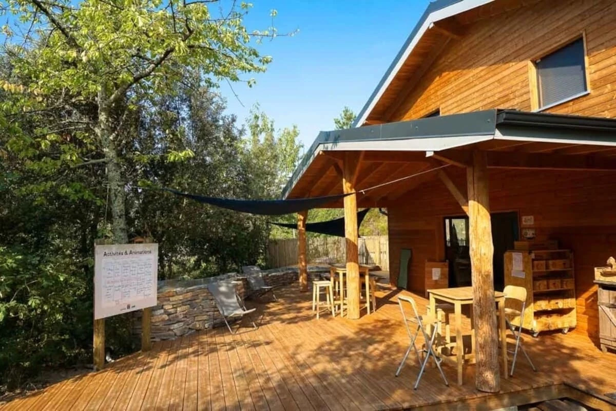 Bivouac nature , Camping 3* à Saint Jean du Gard (Gard) - Location Tente équipée pour 5 personnes - Photo N°12