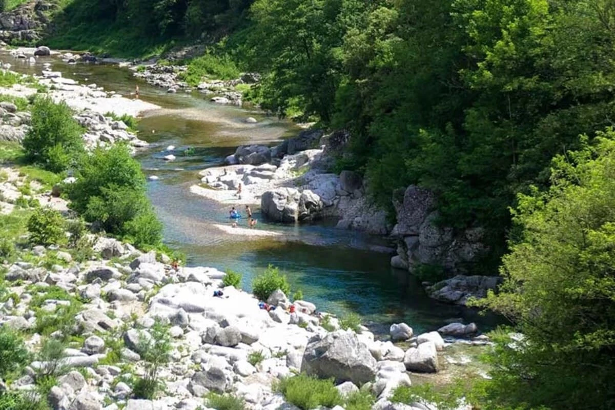 Bivouac nature , Camping 3* à Saint Jean du Gard (Gard) - Location Tente équipée pour 5 personnes - Photo N°14