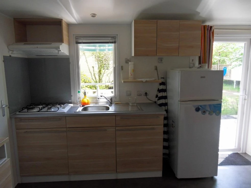 Camping Etche Zahar 3*, Camping 3* à Urt (Pyrénées Atlantiques) - Location Mobil Home pour 6 personnes - Photo N°4