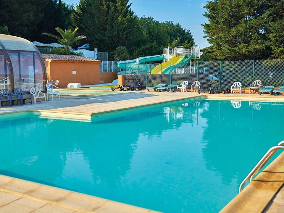 Camping Domaine du Cros d'Auzon - 4*, Camping 4* à Saint Maurice d'Ardèche (Ardèche) - Location Mobil Home pour 7 personnes - Photo N°2