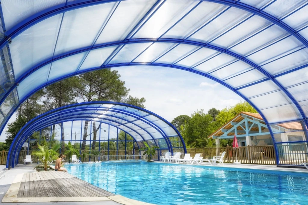 Camping Landes Bleues 4*, Camping 4* à Aureilhan (Landes) - Location Mobil Home pour 6 personnes - Photo N°6