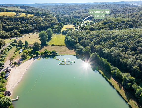 Camping Le Pont de Mazerat 4* - Ze collection, Camping 4* à Tamniès (Dordogne) - Location Mobil Home pour 6 personnes - Photo N°16