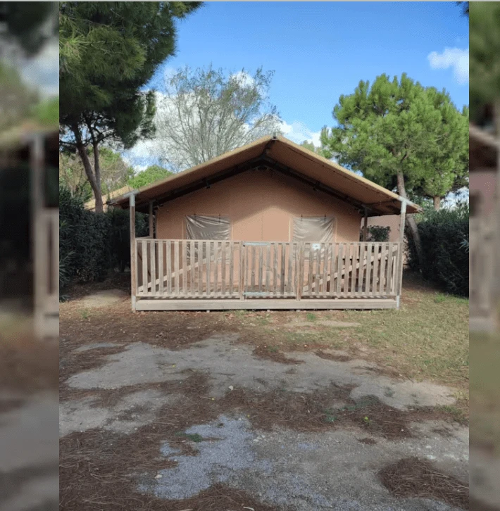 Camping Le Sainte Marie 4*, Camping 4* à Sainte Marie (Pyrénées Orientales) - Location Tente équipée pour 5 personnes - Photo N°1