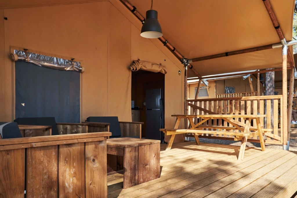 Camping Mas Patoxas 4*, Camping 4* à Pals (Gérone) - Location Tente équipée pour 5 personnes - Photo N°5