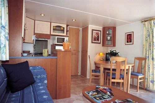 Camping l'Eau Vive 3*, Camping 4* à Carennac (Lot) - Location Mobil Home pour 5 personnes - Photo N°4