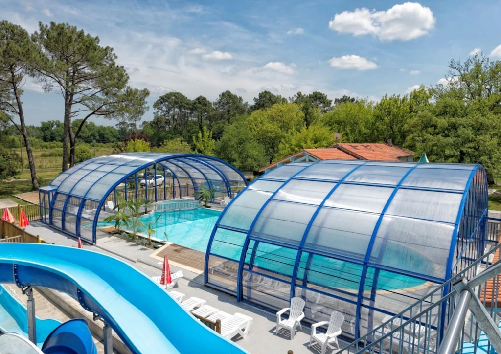 Camping Domaine de Kerlann 4*, Camping 4* à Pont Aven (Finistère) - Location Mobil Home pour 6 personnes - Photo N°2