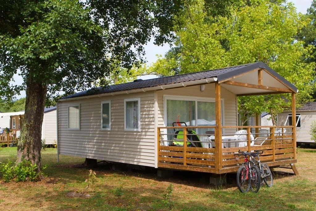 Camping Domaine de Kerlann 4*, Camping 4* à Pont Aven (Finistère) - Location Mobil Home pour 6 personnes - Photo N°8