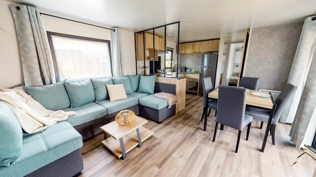 Camping La Carabasse 4*, Camping 4* à Vias (Hérault) - Location Mobil Home pour 6 personnes - Photo N°3