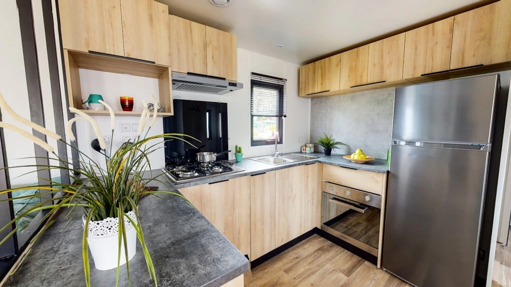 Camping La Carabasse 4*, Camping 4* à Vias (Hérault) - Location Mobil Home pour 6 personnes - Photo N°4