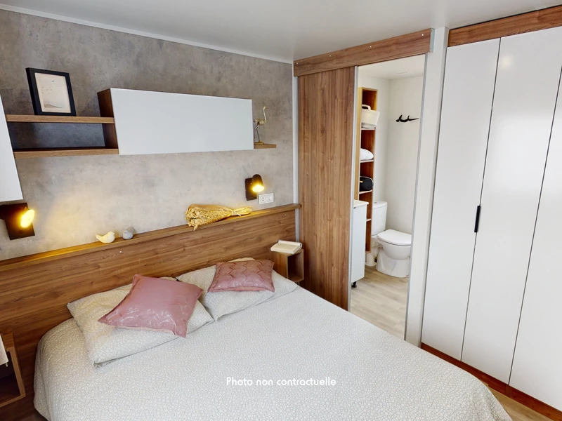Camping Les Embruns 4*, Camping 4* à Lège Cap Ferret (Gironde) - Location Mobil Home pour 6 personnes - Photo N°6