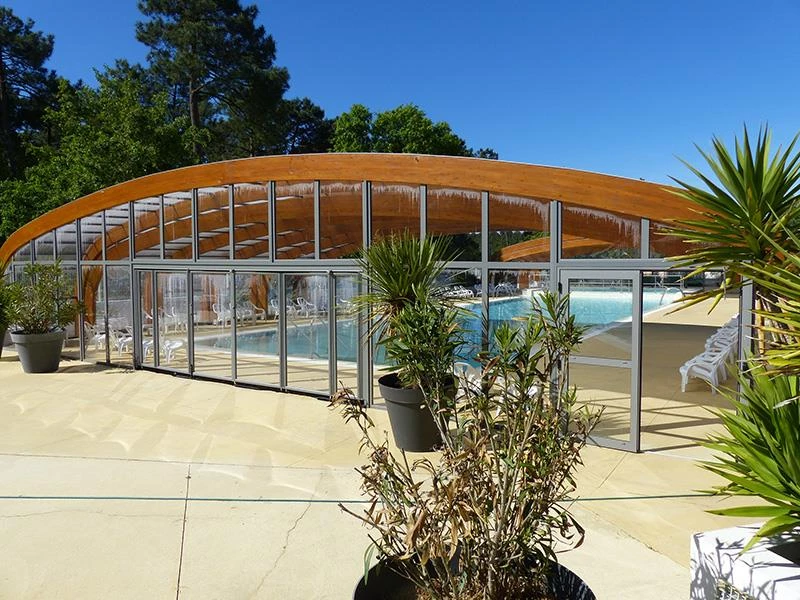 Camping Les Embruns 4*, Camping 4* à Lège Cap Ferret (Gironde) - Location Mobil Home pour 6 personnes - Photo N°10