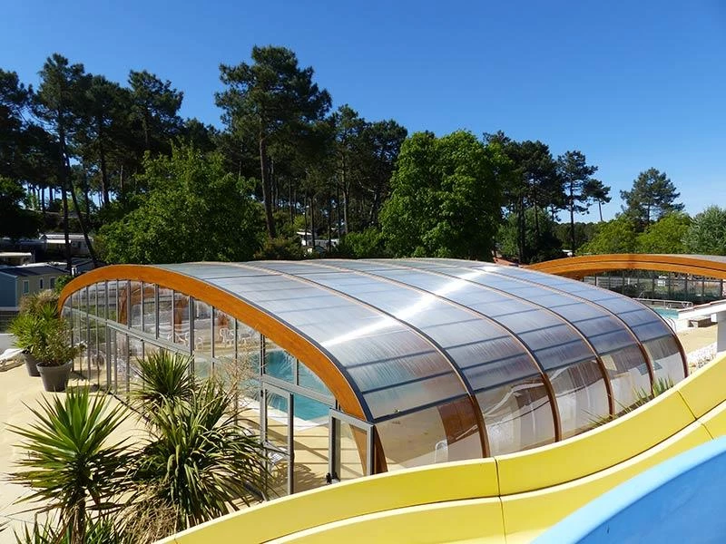 Camping Les Embruns 4*, Camping 4* à Lège Cap Ferret (Gironde) - Location Mobil Home pour 6 personnes - Photo N°12