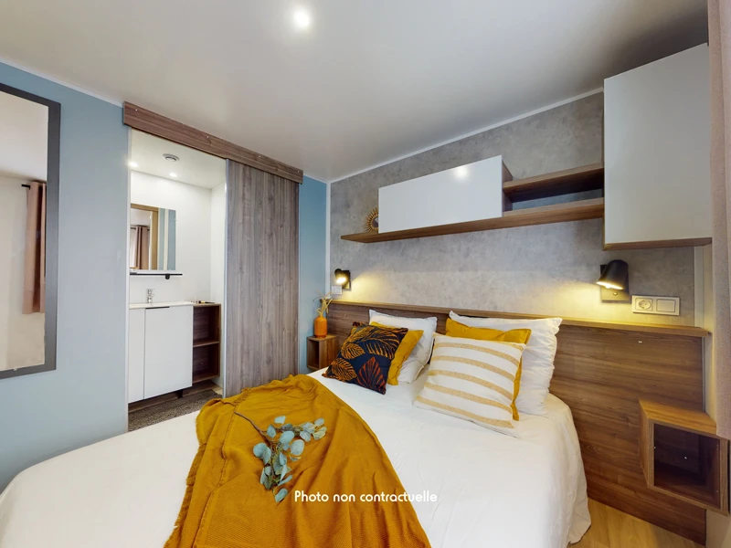 Camping Mar Estang 4*, Camping 4* à Canet Plage (Pyrénées Orientales) - Location Mobil Home pour 6 personnes - Photo N°5