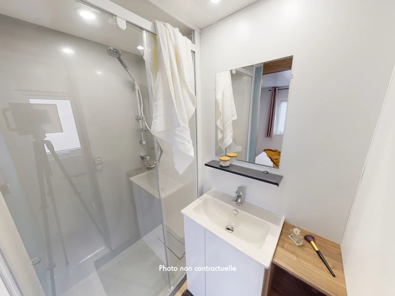 Camping Mar Estang 4*, Camping 4* à Canet Plage (Pyrénées Orientales) - Location Mobil Home pour 6 personnes - Photo N°7