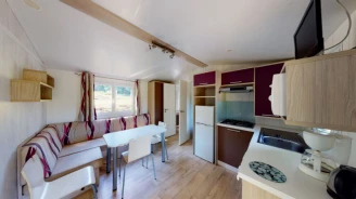 CAMPING LA POMMERAIE 4*, Camping à Vic sur Cère (Cantal) - Location Mobil Home pour 4 personnes - Photo N°4