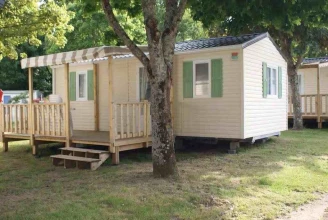 Camping La Ferme 4*, Camping à Saint Augustin (Charente Maritime) - Location Mobil Home pour 4 personnes - Photo N°1