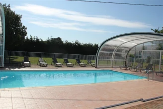 Camping Le Grearn - 3*, Camping 3* à Ambon (Morbihan) - Location Mobil Home pour 8 personnes - Photo N°3
