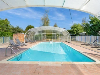 Camping Le Grearn - 3*, Camping 3* à Ambon (Morbihan) - Location Mobil Home pour 4 personnes - Photo N°2
