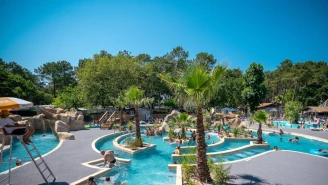 Camping Lou Pignada, Camping 5* à Messanges (Landes) - Location Mobil Home pour 6 personnes - Photo N°4