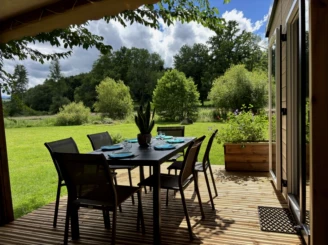 Camping Parc d'Audinac les Bains - 3*, Camping à Audinac les bains (Ariège) - Location Mobil Home pour 8 personnes - Photo N°4