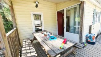 Camping La Pinatelle 2*, Camping 2* à Saint Auban (Alpes Maritimes) - Location Mobil Home pour 6 personnes - Photo N°4