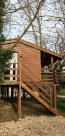 Camping Universal - 4*, Camping 4* à Rochegude (Gard) - Location Chalet pour 4 personnes - Photo N°2